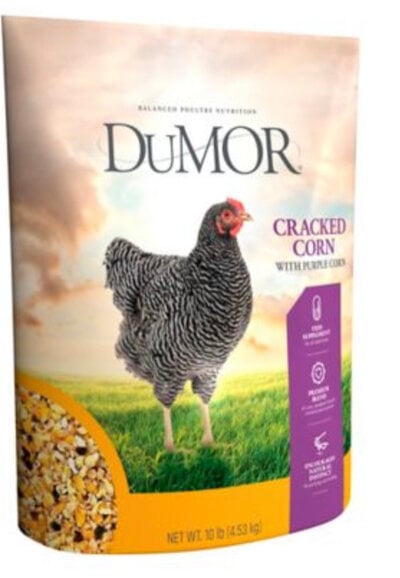 DuMOR  Cracked Corn Purple, 10 lb., 1000914