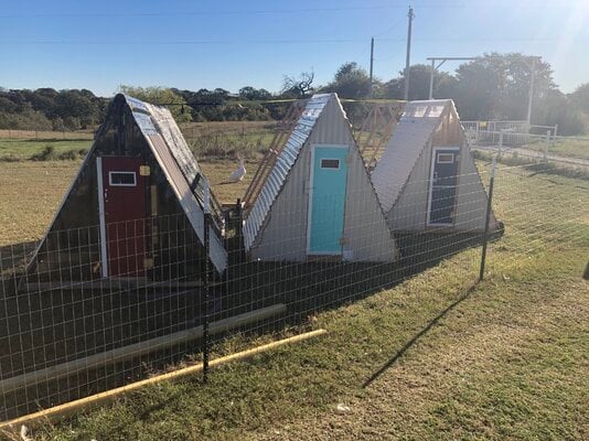 A-Frame Duck Coop On Wheels