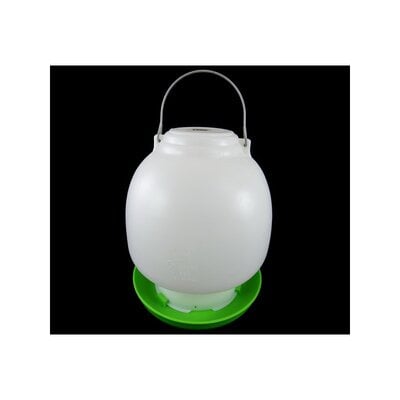Poultry Ball Waterer - Green & White