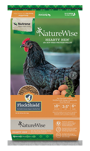 NatureWise® Hearty Hen Soy-Free 18% Layer Feed