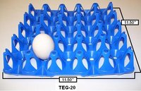 Kuhl - Plastic Turkey or Duck Egg Tray (20 Egg) - TEG-20