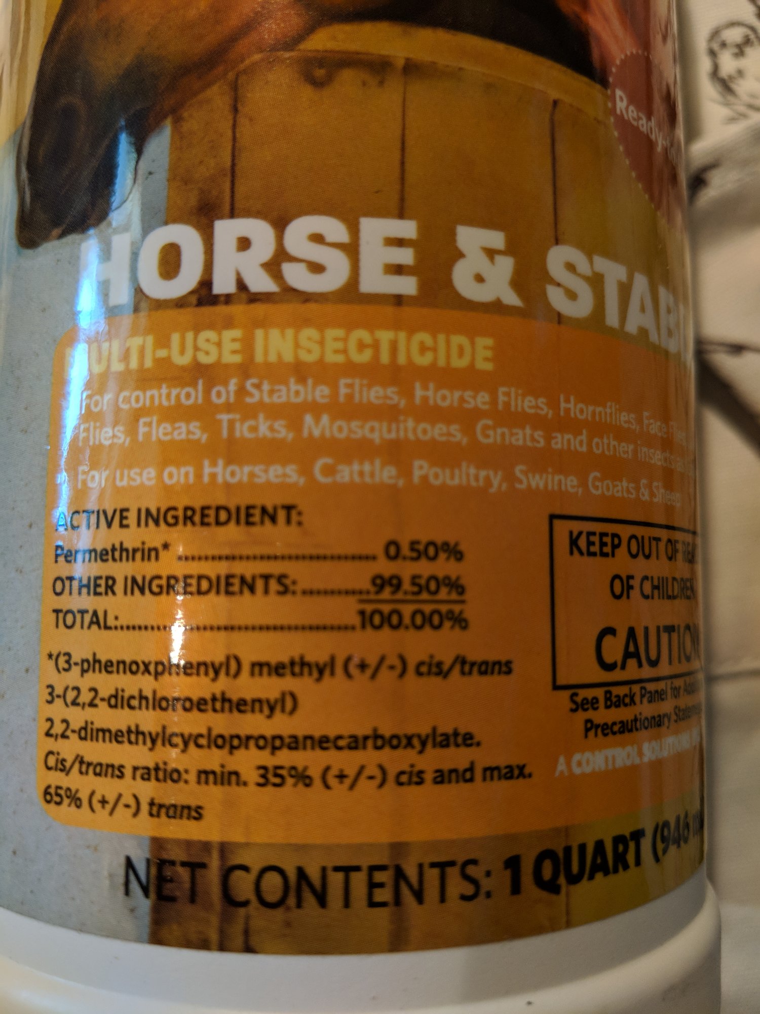 Martin's Horse & Stable Permethrin Spray