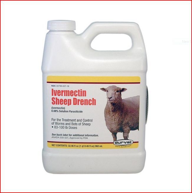 I am ready for the superwormer - Ivermectin Sheep Drench drops? Help?