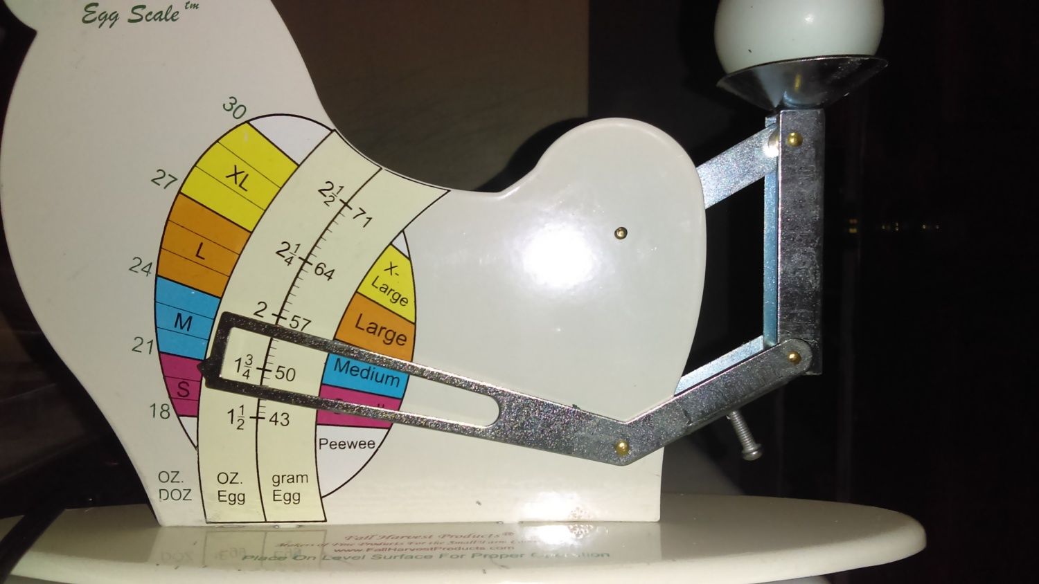 The Incredible Egg Scale