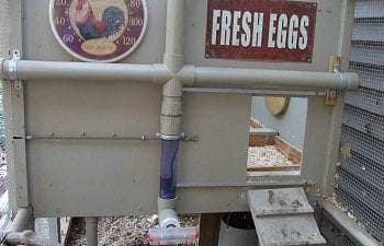Water Cross - Waterer for Small Coop or Tractor