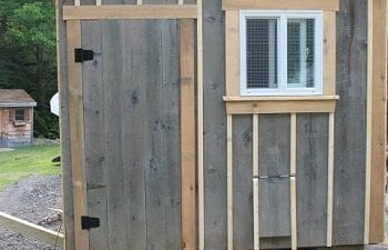 Our Recycled Shed Coop
