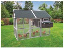 Innovation Pet Extra Large Green Walk-In Coop, Up to 15 Chickens | BackYard  Chickens - Learn How to Raise Chickens